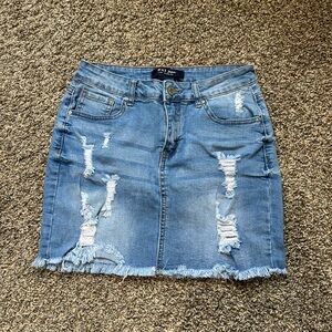 JEANS SKIRT